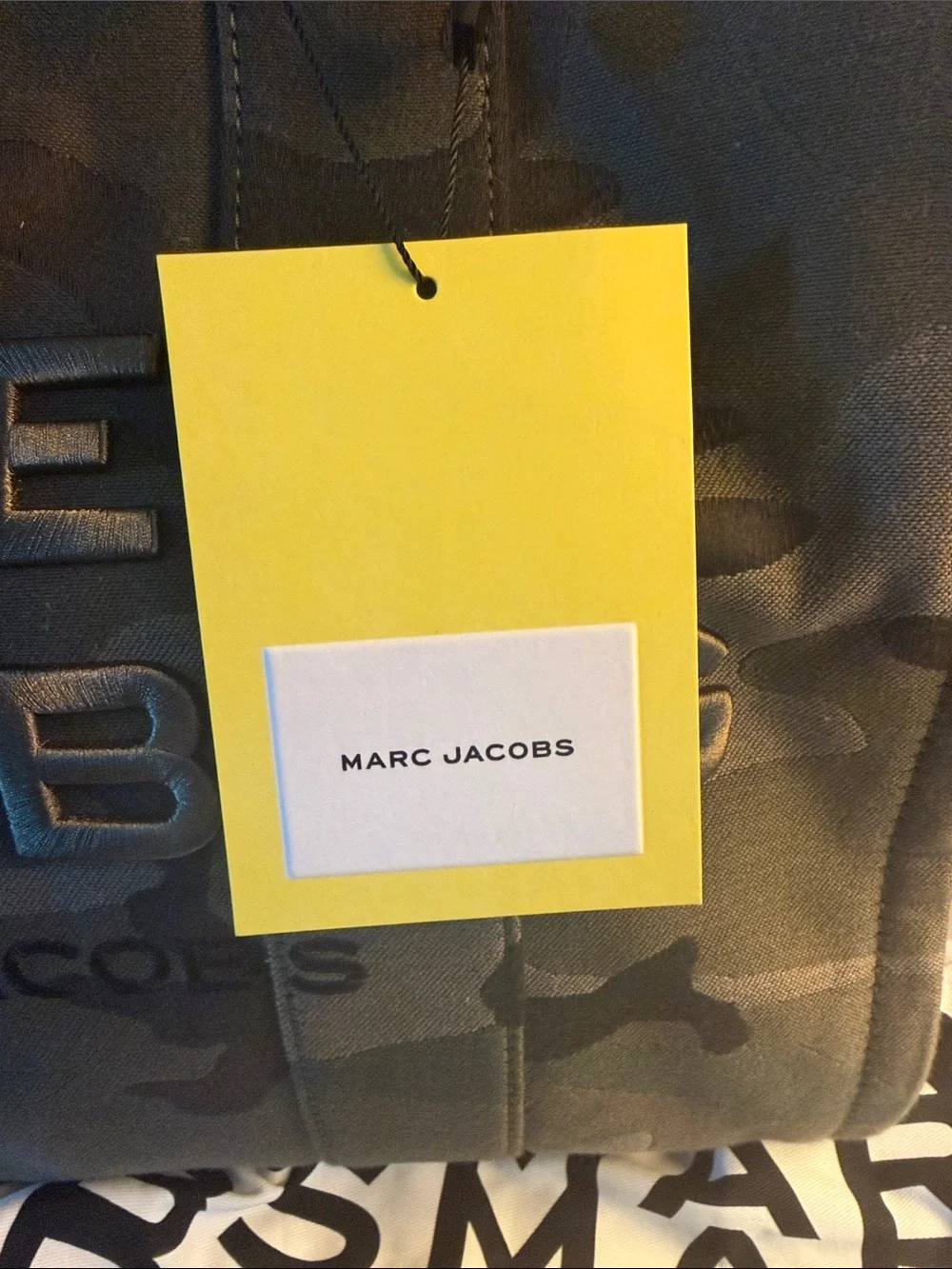 Marc Jacobs structured canvas